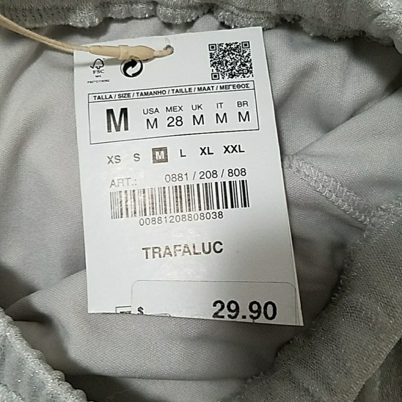 XSOLDX Zara shimmer tulle skirt - Picture 5 of 8